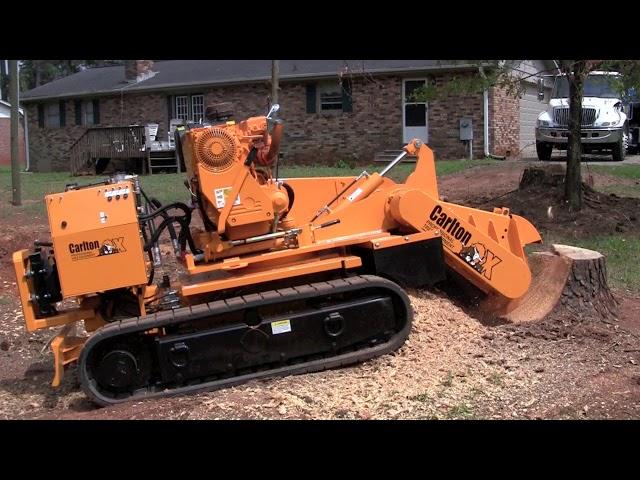 SP7015 TRX Series Track-Mounted Stump Cutters | J.P. Carlton