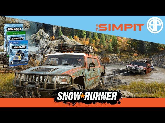 SnowRunner ~ First look w/ Booth ~ Introduction to settings ~ PRE RELEASE FOOTAGE