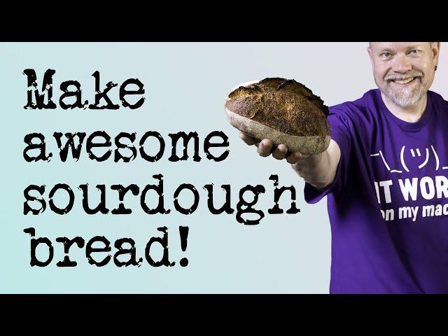 Foodgeek Master Recipe v2 | Foolproof Sourdough Bread for Beginners