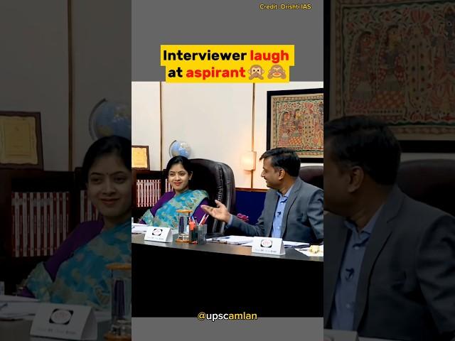Confusing question to aspirants |UPSC Interview..#shorts