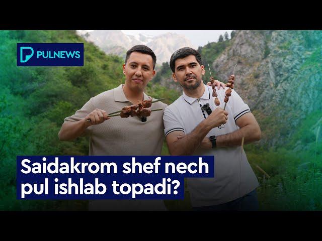 SAIDAKROM SHEF NECH PUL ISHLAB TOPADI?‍