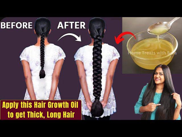 This Oil will Turn Thin Hair to Thick Hair, Your Hair will grow 10 times Faster| Oil for Regular Use