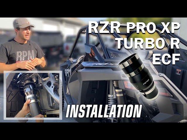 Installing RZR Pro Xp / Turbo R  CLUTCH FAN! RPM SxS ECF Clutch Fan