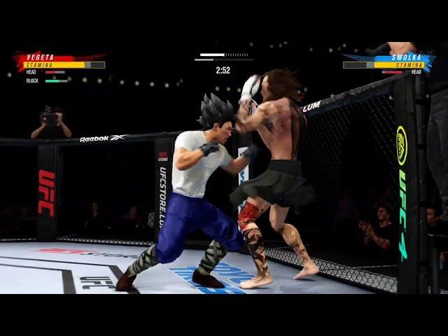 UFC 4:TROLLING WITH VEGETA IN ONLINE WORLD CHAMPIONSHIP