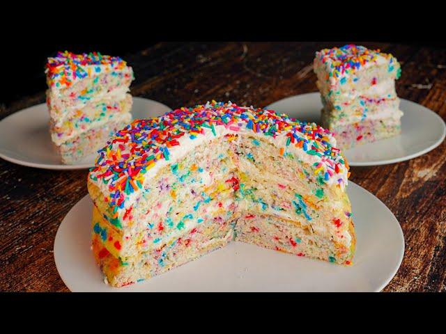 Low Calorie Protein Birthday Cake Recipe!