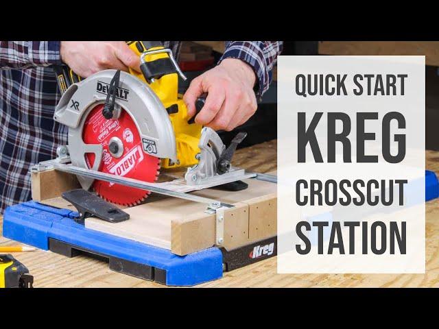 How to Use a Kreg Crosscut Station