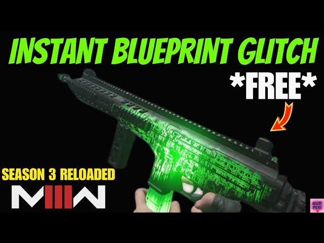 *NEW* MW3 FREE STORE BLUEPRINT GLITCH + HOW TO EQUIP LOCKED BLUEPRINTS (MW3 GLITCHES SEASON 3)