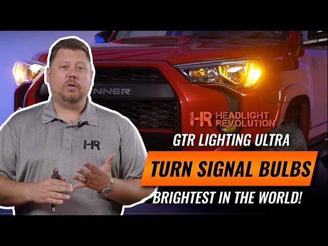 The Most Innovative LED Turn Signal Bulbs EVER | The Ultra i-LED by GTR Lighting