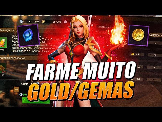 FARME MUITO GOLD E GEMAS DESSA MANEIRA! NO TARISLAND