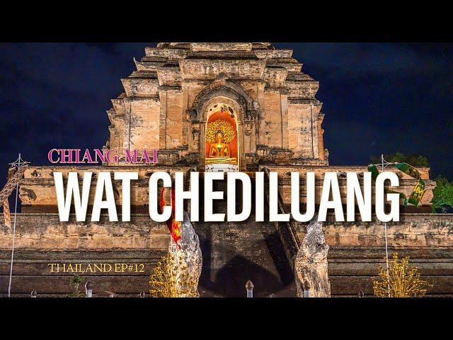 Night Tour of Wat Chedi Luang: Chiang Mai's Temple Illuminated | CHIANG MAI THAILAND