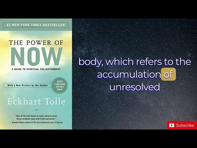 The Power of Now by Eckhart Tolle⏳/Audiobook/Sumary