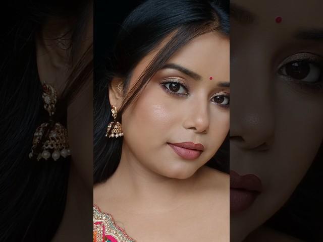 🪷wedding guest makeup tutorial #shorts #shortsfeed # youtube shorts #makeup