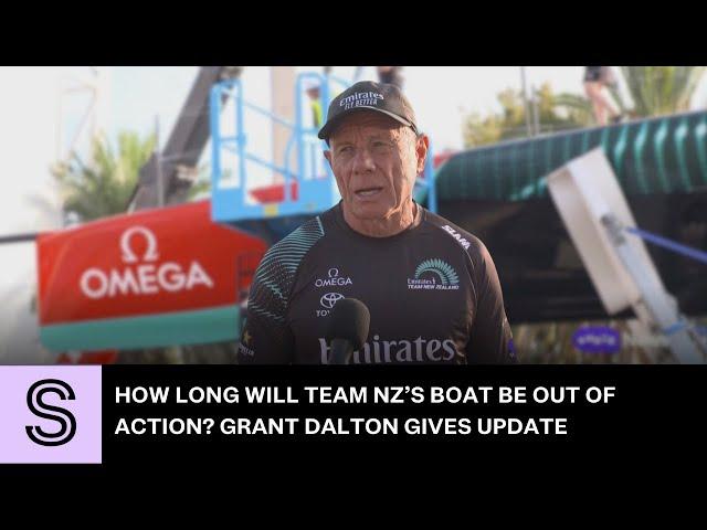 How long will Team NZ’s boat be out of action? Grant Dalton gives update on disaster | Stuff.co.nz