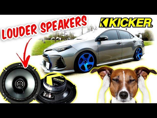 $50 Door Louder Speakers UPGRADE Kicker 6.5" CSC65 300W