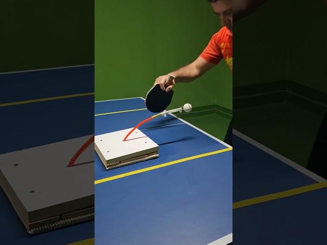 Backhand TopSpin With SpiderGrip