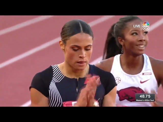 WOW Sydney McLaughlin-Levrone SMASHES 400m Meet Record 48.74 - USATF Outdoor Championships 2023