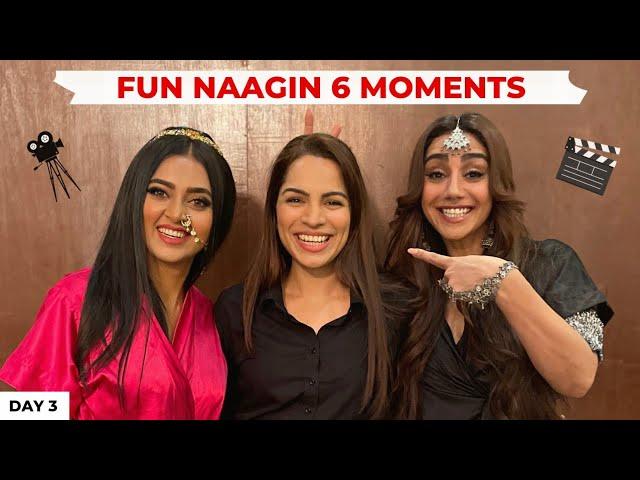 Behind the scenes with Tejasswi Prakash | My final shoot on Naagin 6 sets | Shikha Singh Vlogs