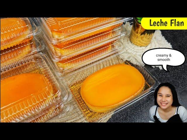 Creamy and Smooth Leche Flan para pang Negosyo at Pang Handa!