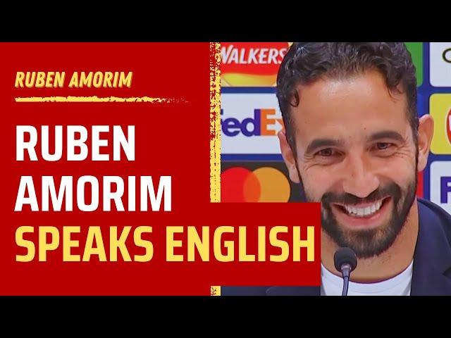 Does Ruben Amorim speak English? | Potential new Liverpool manager