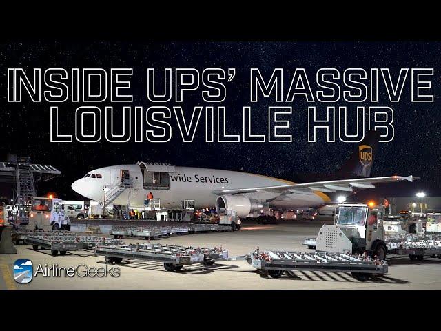 Inside UPS' Massive Louisville Hub