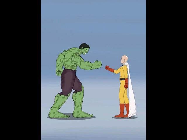 Hulk vs Anime Characters, Scissors paper rock (Part-3)