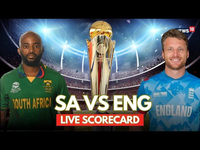 ENG vs SA Live Updates | ICC Champions Trophy 2025 Match Today | England Vs South Africa | N18G