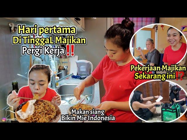 HARI PERTAMA DiTinggal Majikan Kerja ⁉️ Masak Indomie Sedap