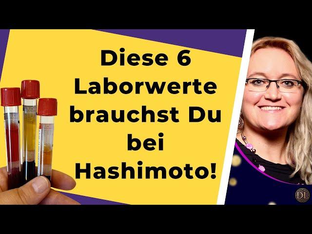 Diese Blutwerte sind bei Hashimoto wichtig! Laborwerte, Testergebnis, Schilddrüse