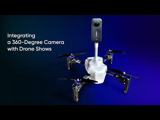 Integrating a 360-Degree Camera with Drone Shows