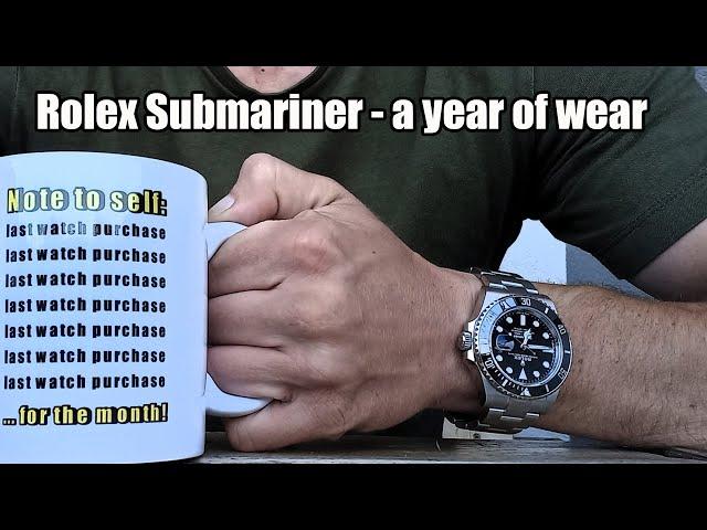 Rolex Submariner Date 126610LN - 1 year of wear and tear!!