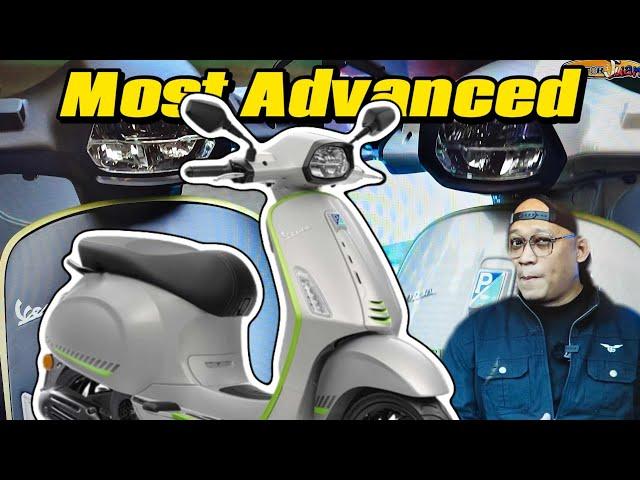 The 2025 Vespa Sprint Tech | Most Advanced Vespa to date