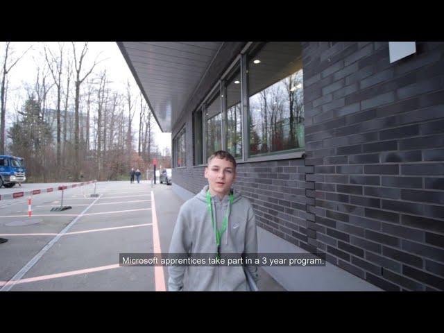 The world of a Microsoft Switzerland apprentice