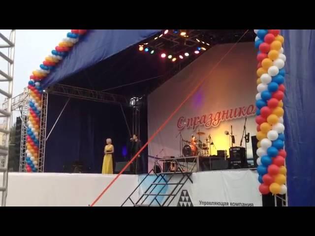 Екатерина Новопашина и Николай Бондаренко   'Королева Вдохновения' 29 08 2015 г