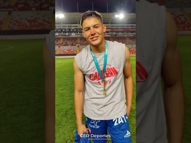  Santiago López “Agradecerle a este hermoso club” | Necaxa Sub 17 Campeón