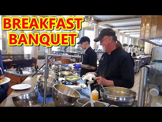 Great Breakfast At The Grand Colonnade Restaurant At French Lick Springs Hotel!