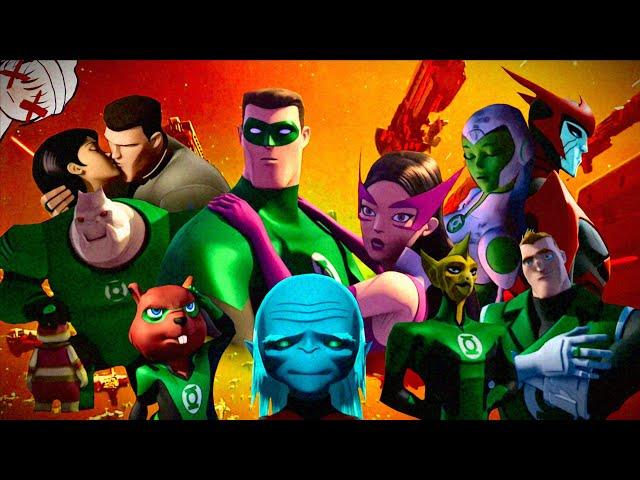 Green Lantern the animated series.