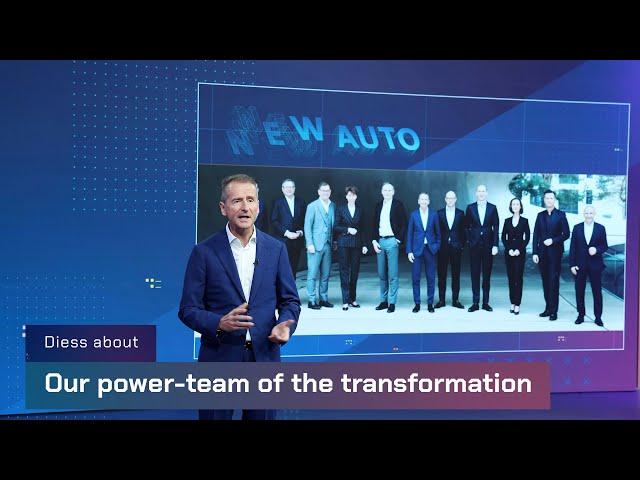 CEO Herbert Diess about our power-team for the transformation