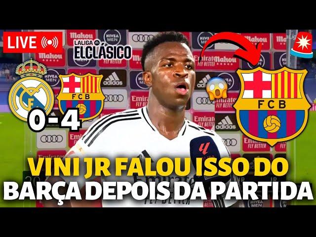 BOMBA! OLHA O QUE VINI JR FALOU DO BARCELONA DEPOIS DA PARTIDA! NOTÍCIAS DO BARCELONA HOJE!