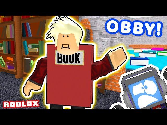 Roblox Obby ESCAPE the EVIL LIBRARY! ► Fandroid the Musical Robot!