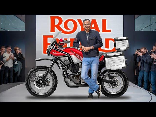 2025 NEW ROYAL ENFIELD HIMALAYAN 750 UNVEILED!!