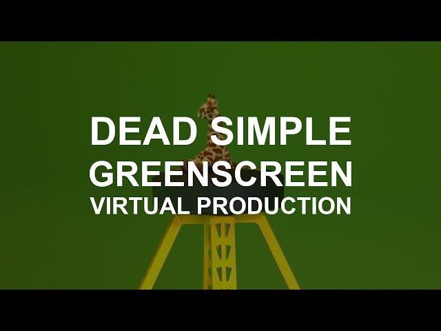 Basic Greenscreen Virtual Production