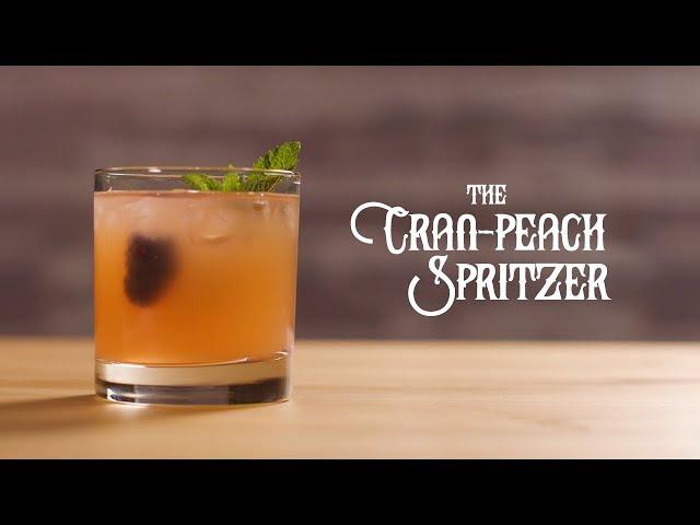 Harris Teeter Mocktails - Cran-Peach Spritzer