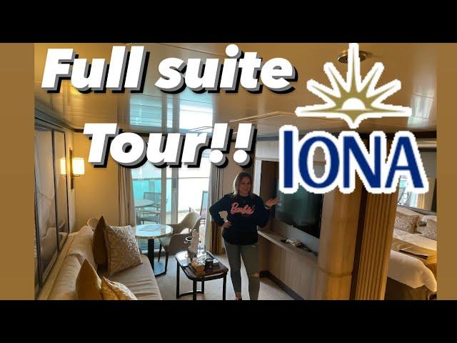 P&O IONA Suite tour Get Ready to be WOWED! Sneak Peek Inside. #iona