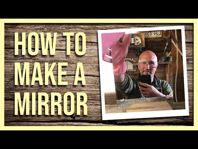 Mirror making tutorial. Chemical silvering process