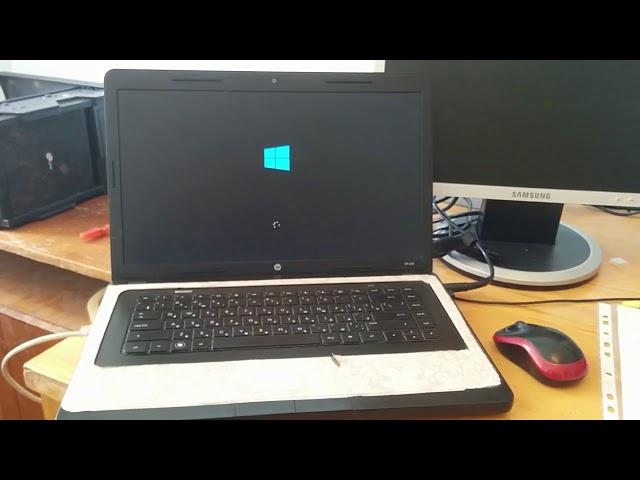 HP 630 + SSD Goodram CX400: Windows 10 boot