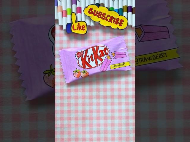  DIY Kitkat | 手作りペーパー | 직접 만드는 종이󠁧󠁢󠁥󠁮󠁧󠁿 | DIY PAPER |#paperdiy #diy