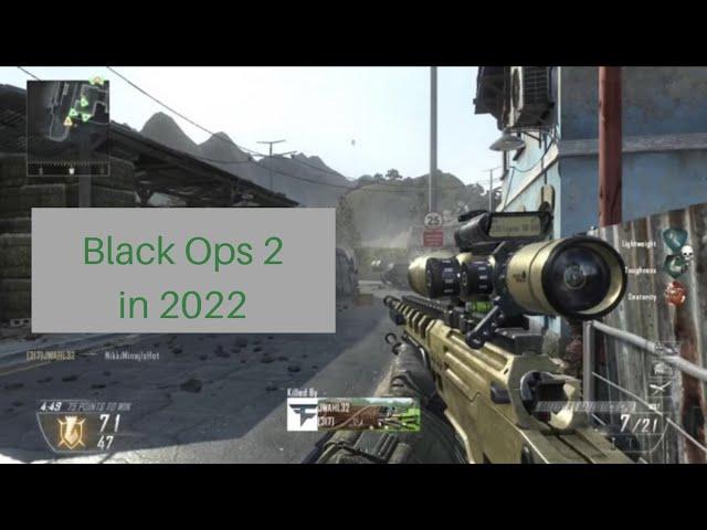 Call of Duty: Black Ops II (2012) in 2022! Standoff gameplay 10 years later