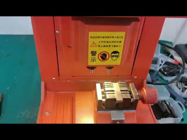 how to calibrate CSH008 automatic key cutting machine