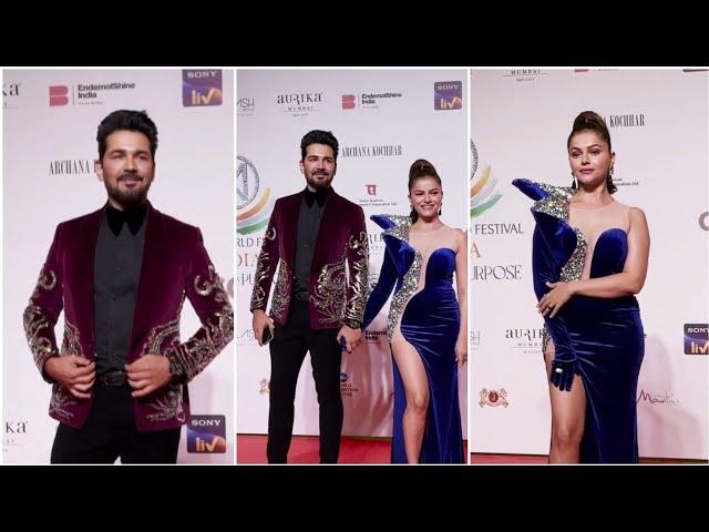 Rubina Dilaik and Abhinav Shukla At 71 St Miss World 2024 Jio Centre