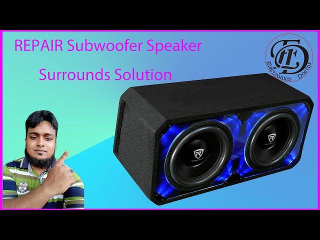 Hi Bess Subwoofer speaker box Repaire at Home Electronics Doctor #subwoofer